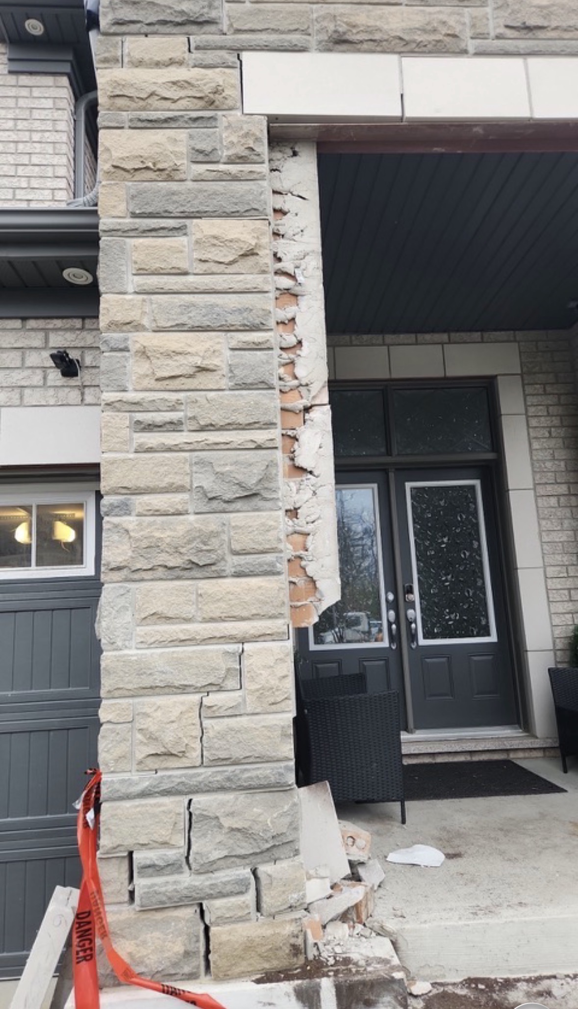 Completed exterior project