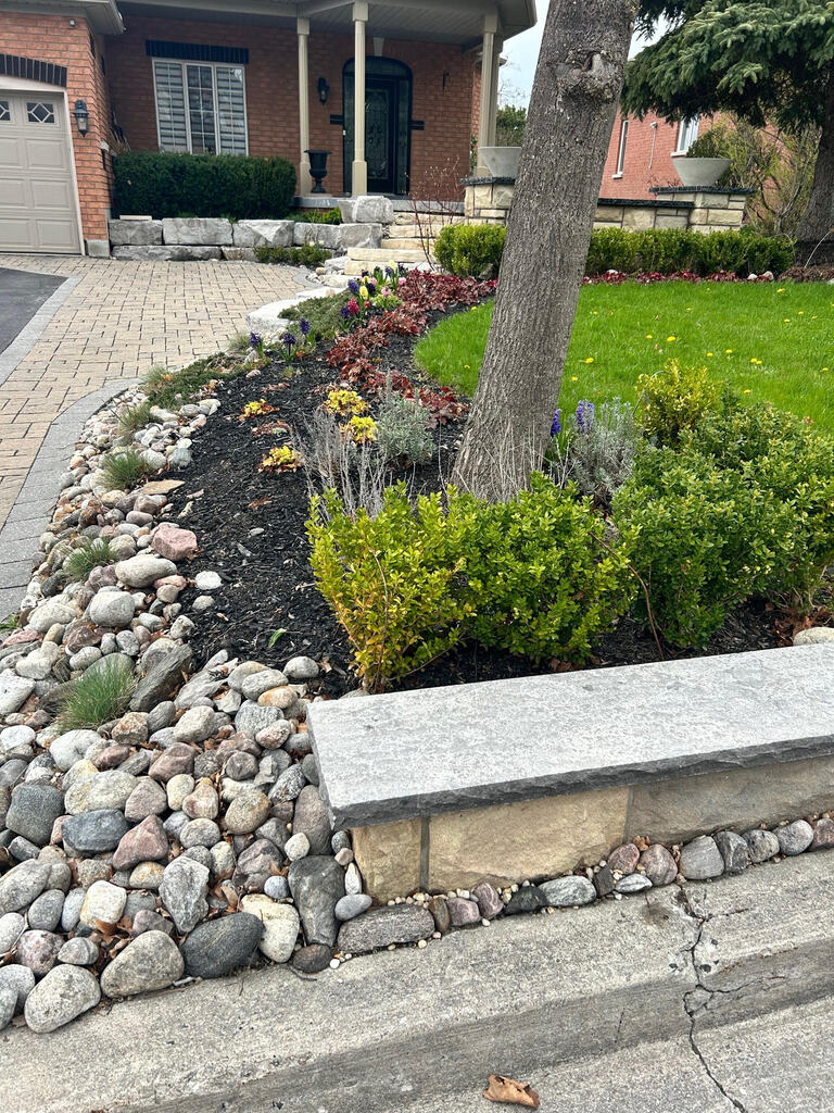 Stone walkway